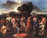 Nicolas Poussin Sacrament of Baptism oil painting artist